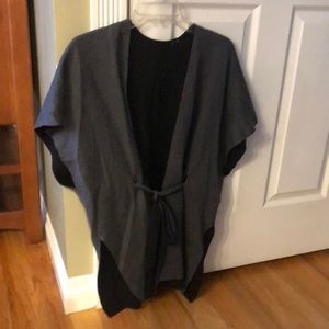 Loft reversible sweater with tie